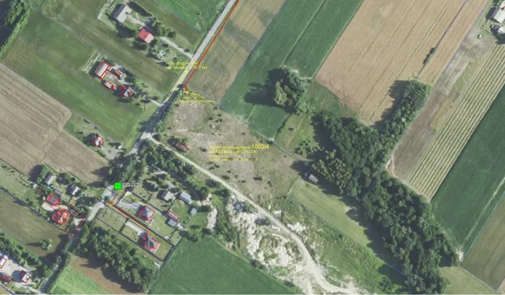 Działka inwestycyjna Strzyżewice Ogrodniki