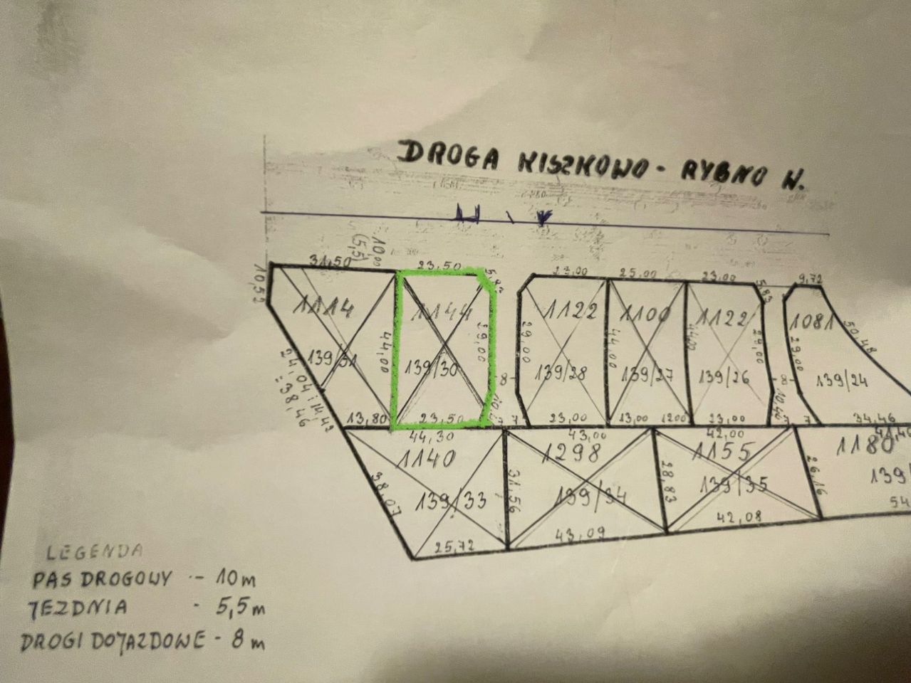 Działka budowlana Rybno Wielkie, ul. Lipowa. Zdjęcie 3