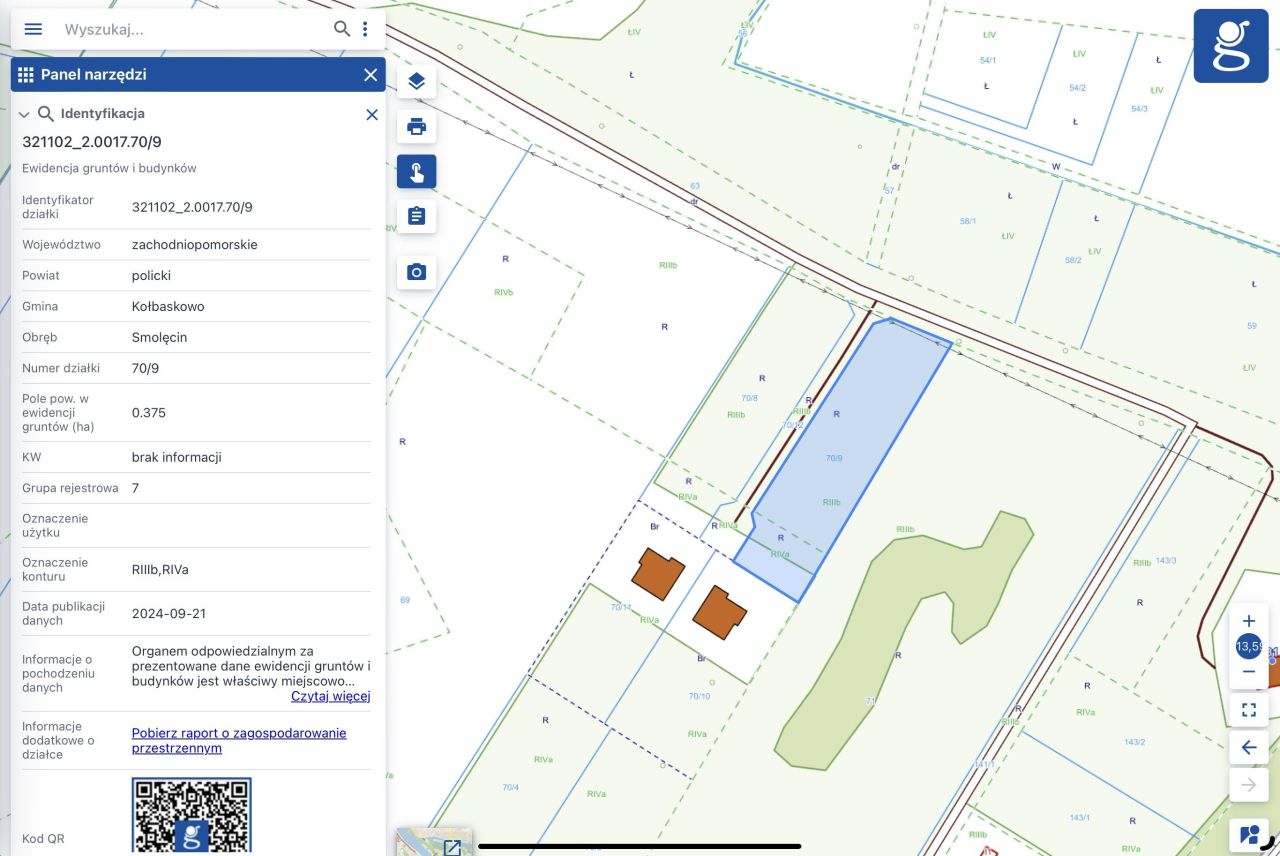 Działka siedliskowa Smolęcin. Zdjęcie 2