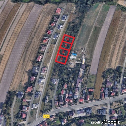 Działka budowlana Gliwice Wójtowa Wieś, ul. Ignacego Daszyńskiego