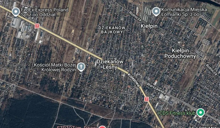 Działka budowlana Dziekanów Leśny, A.Asnyka