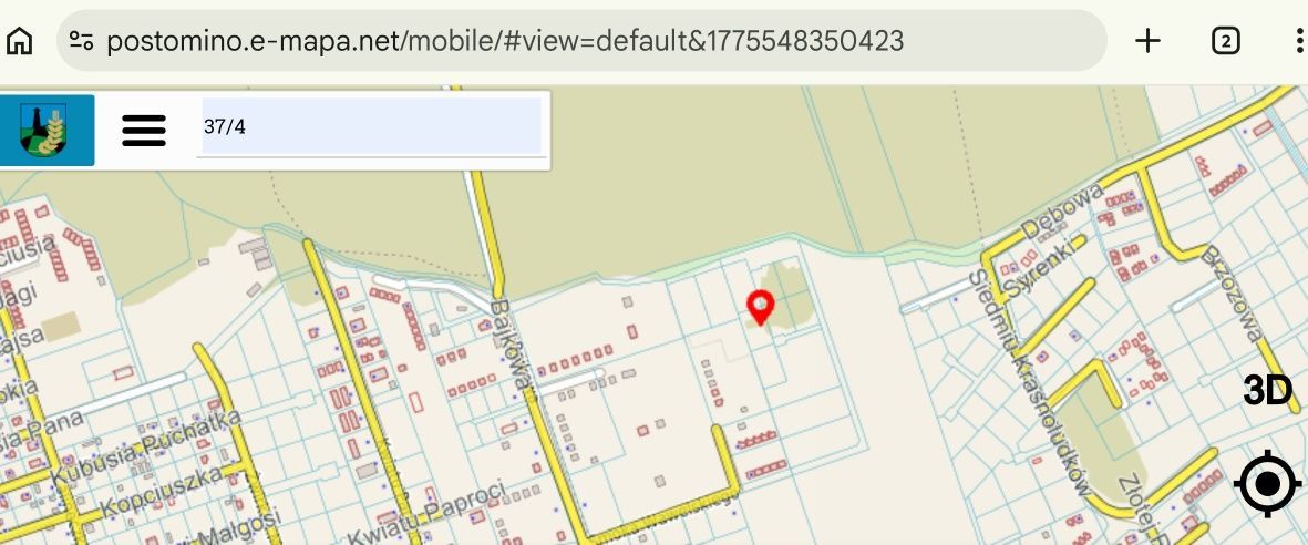 Działka budowlana Rusinowo. Zdjęcie 1