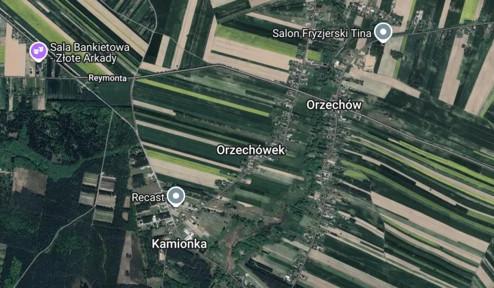 Działka budowlana Orzechówek