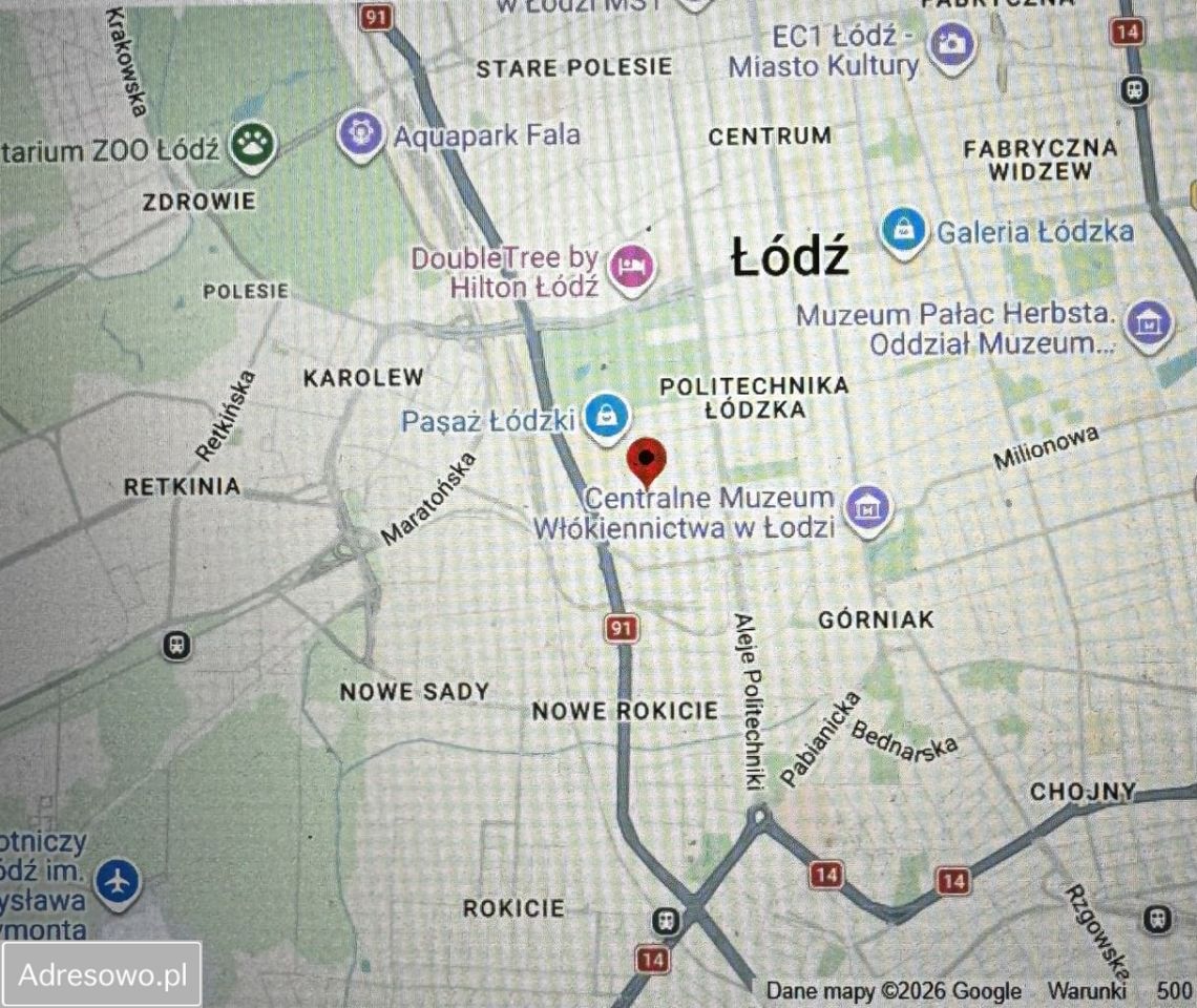 Mieszkanie 3-pokojowe Łódź Polesie, ul. Walerego Wróblewskiego. Zdjęcie 4