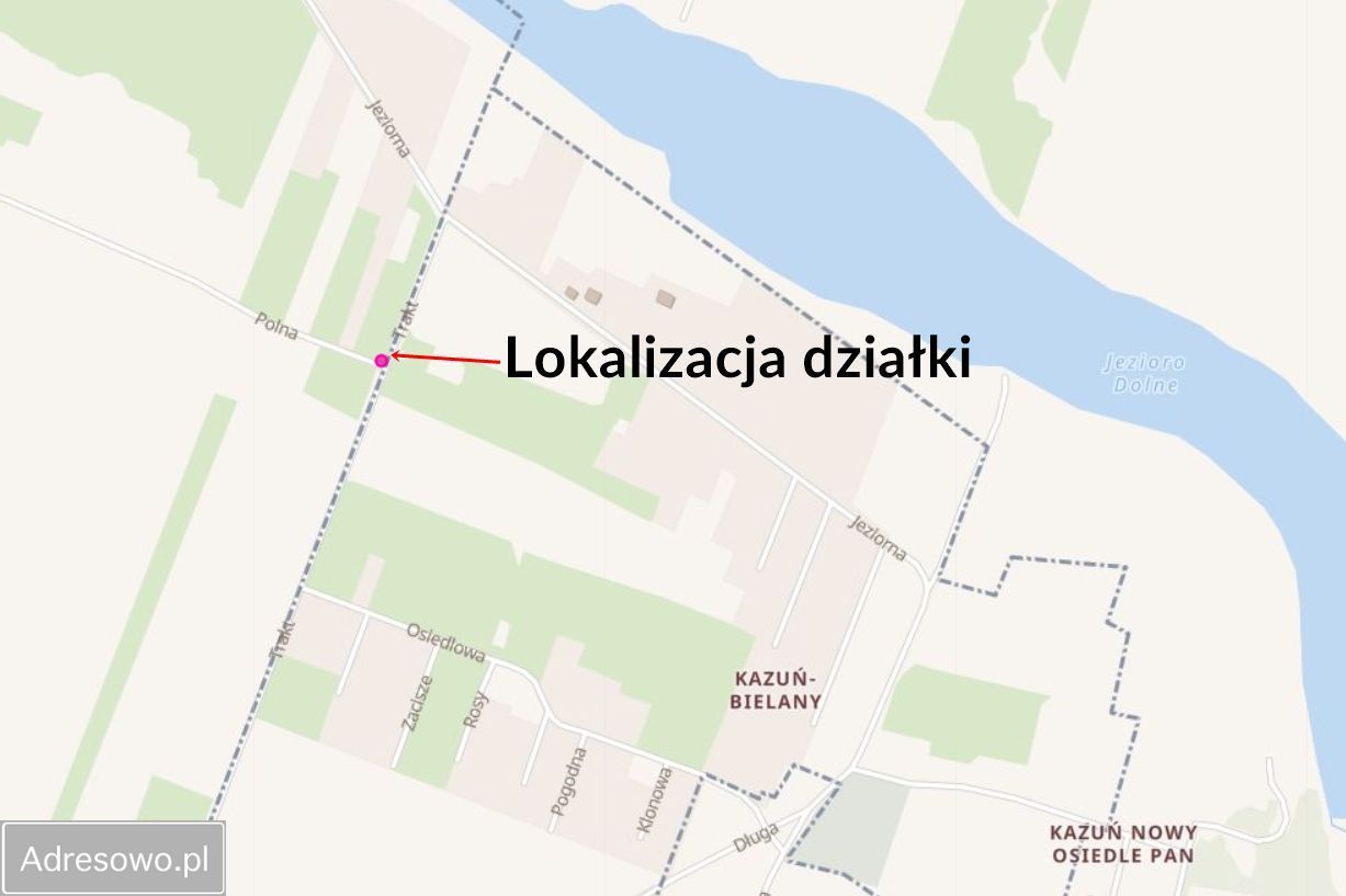 Działka budowlana Kazuń Polski. Zdjęcie 3