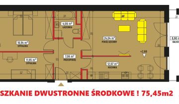 Mieszkanie 3-pokojowe Lublin Wrotków