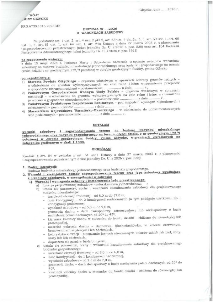 Działka rolno-budowlana Świdry. Zdjęcie 2