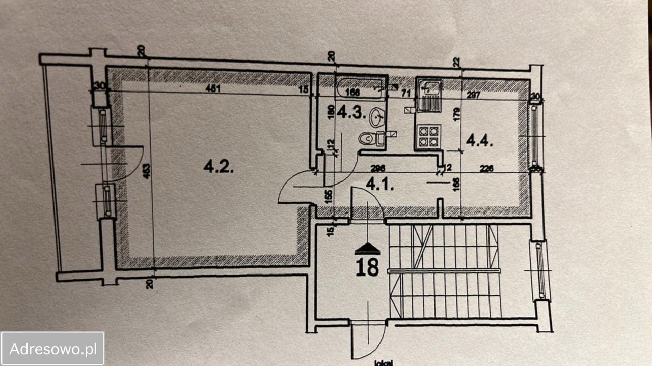 Mieszkanie 2-pokojowe Kraków Podgórze, ul. Gliniana. Zdjęcie 13