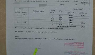 Działka leśna Hrebenne