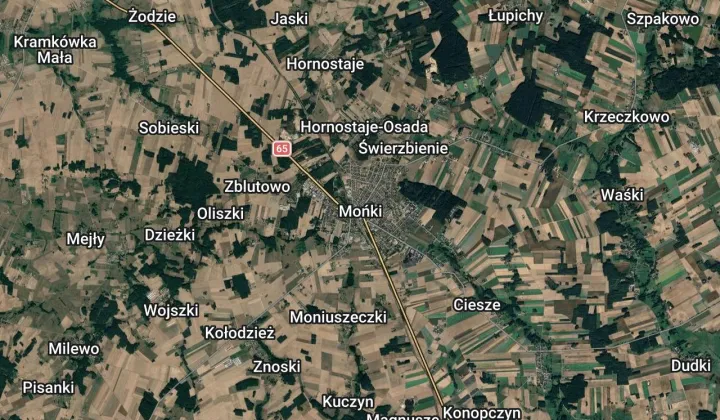 dom wolnostojący, 4 pokoje Mońki, Adama Mickiewicza