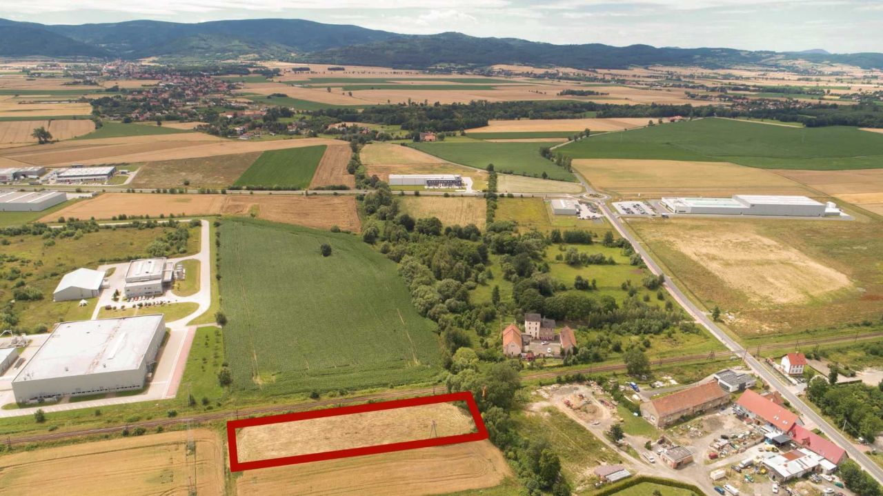 Działka inwestycyjna Dzierżoniów, ul. Brzegowa. Zdjęcie 4