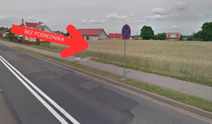 Działka inwestycyjna Krzeszyce