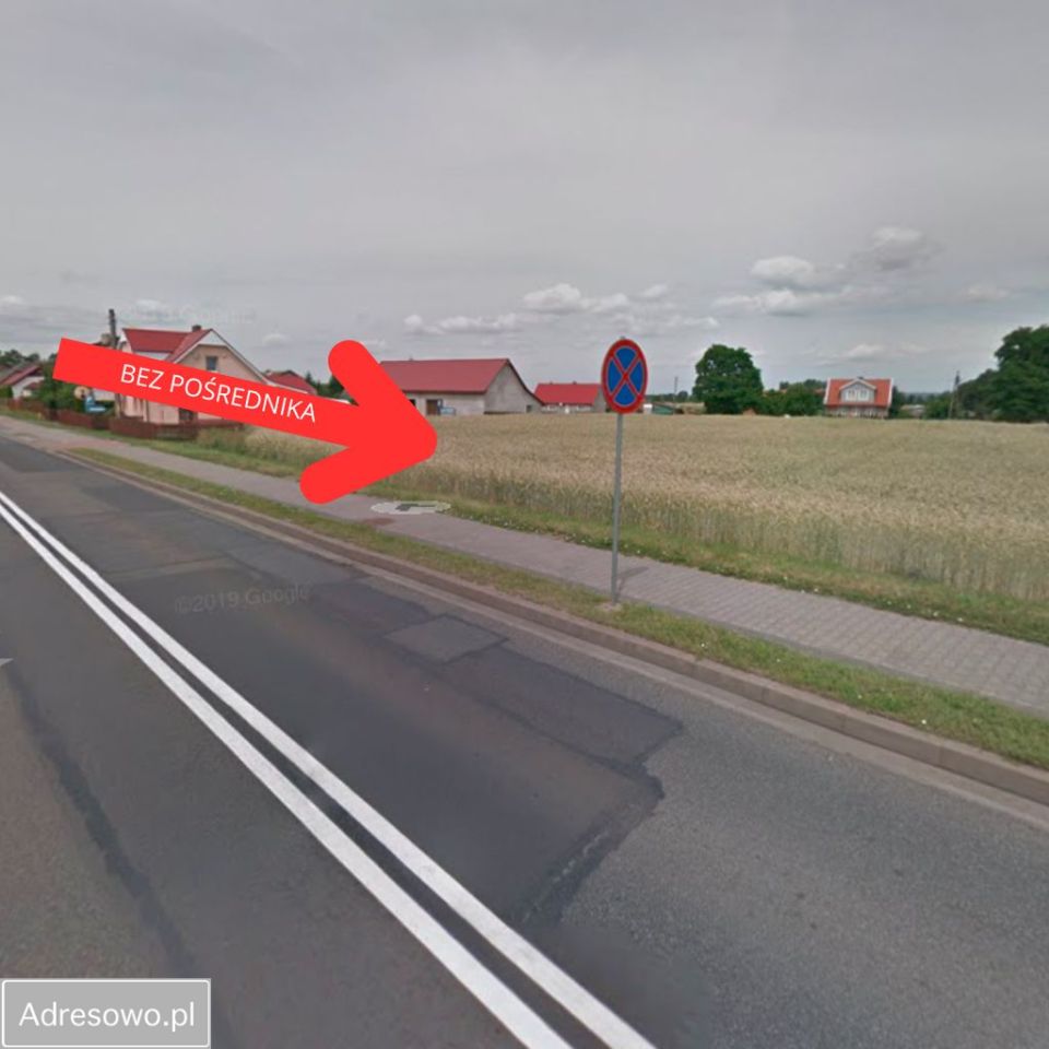 Działka inwestycyjna Krzeszyce