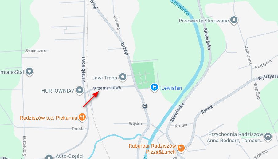 Działka budowlana Radziszów Brzegi, ul. Przemysłowa. Zdjęcie 1