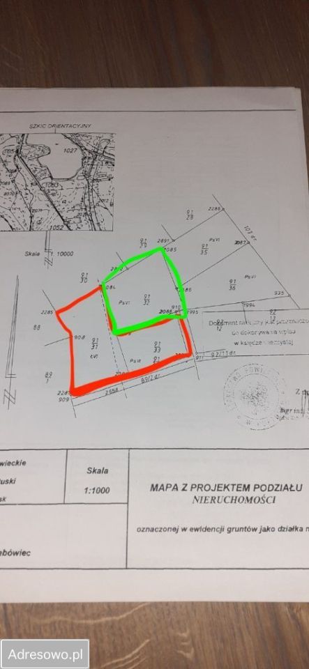 Działka budowlana Grabówiec. Zdjęcie 8