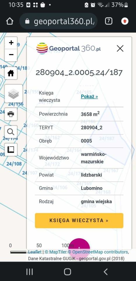 Działka rekreacyjna Lubomino. Zdjęcie 2