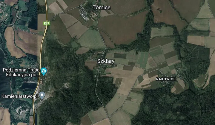 Działka rolno-budowlana Szklary Rakowice