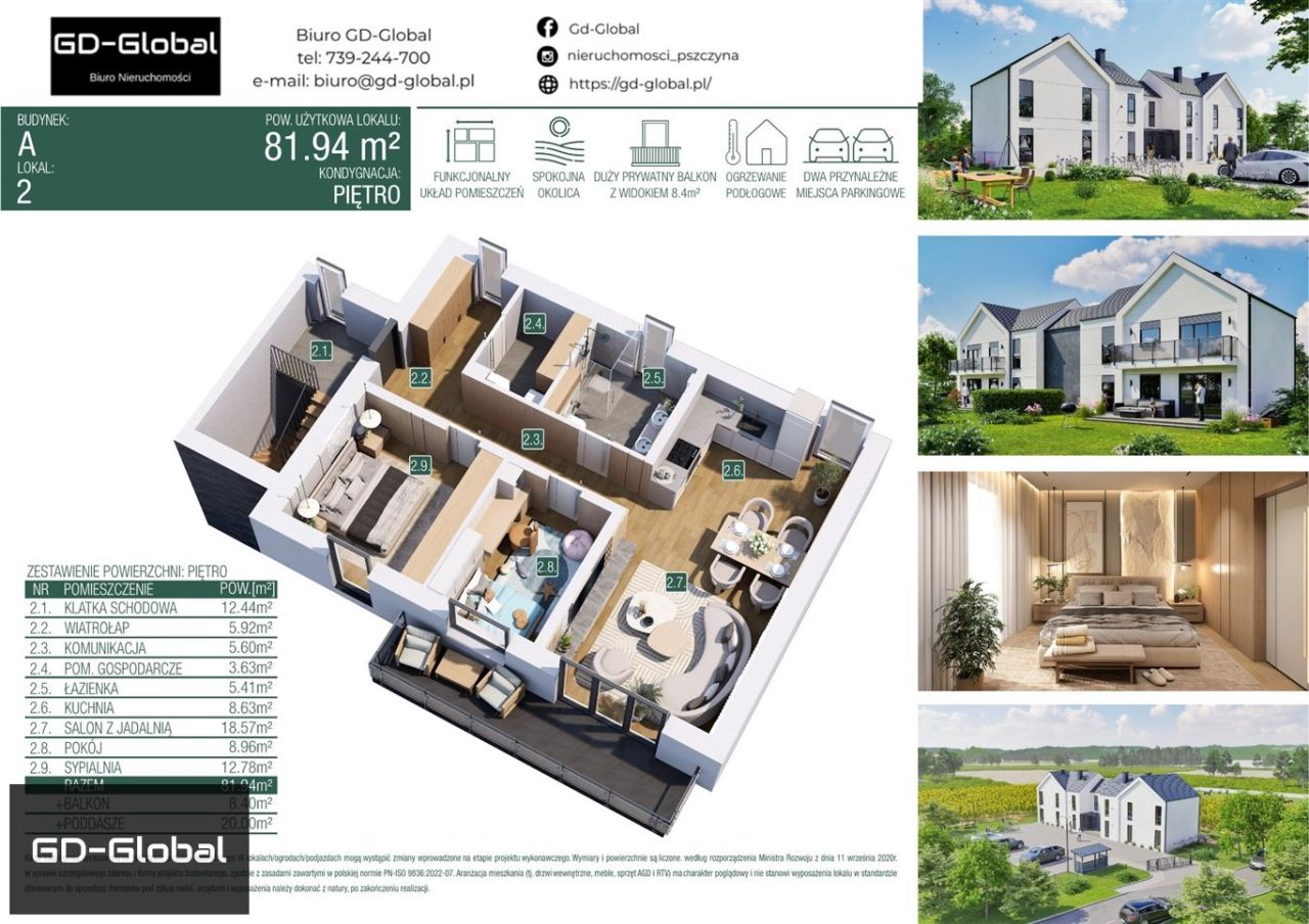 Mieszkanie 3-pokojowe Wisła Wielka. Zdjęcie 13