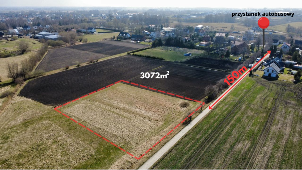 Działka rolna Radunica, ul. Klewrowa. Zdjęcie 4