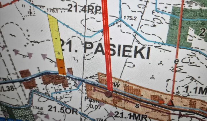 Działka rolno-budowlana Pasieki