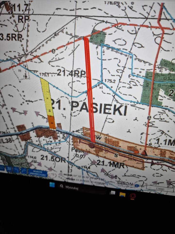 Działka rolno-budowlana Pasieki