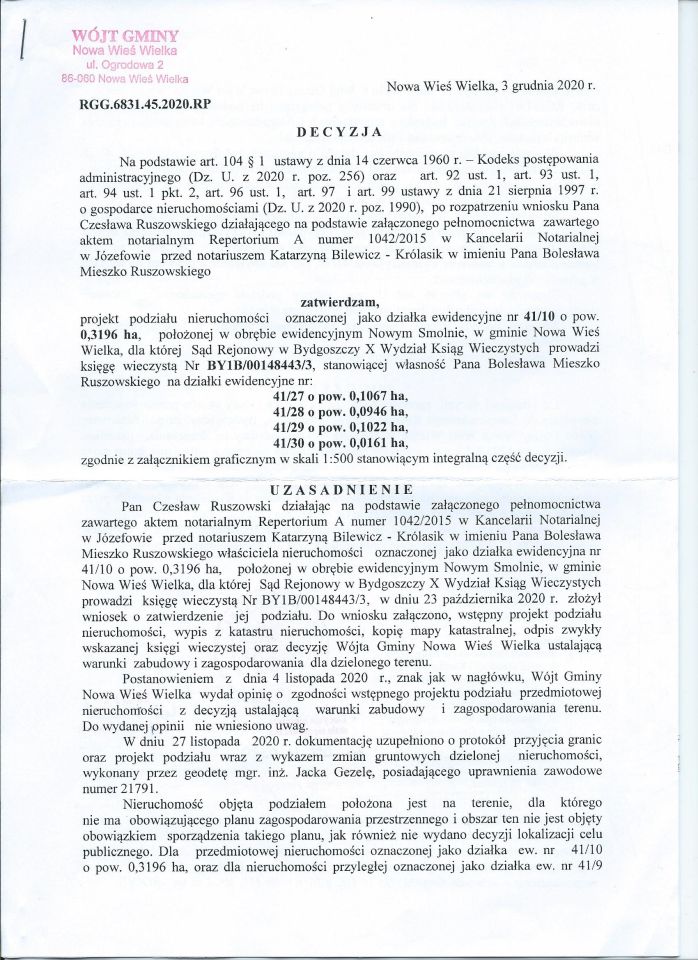 Działka budowlana Nowe Smolno. Zdjęcie 5