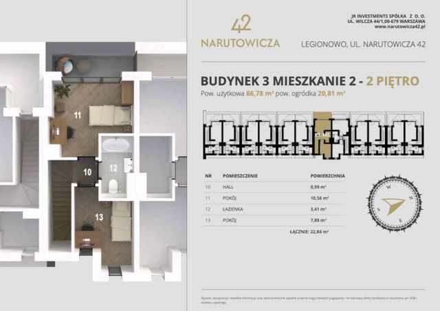Mieszkanie 4-pokojowe Legionowo, ul. Gabriela Narutowicza. Zdjęcie 7