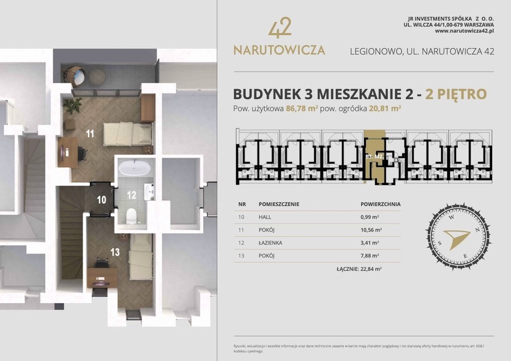 Mieszkanie 4-pokojowe Legionowo, ul. Gabriela Narutowicza. Zdjęcie 7