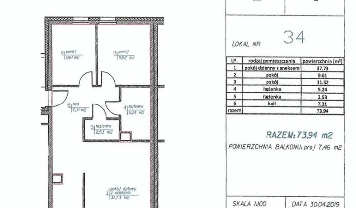 Mieszkanie 3-pokojowe Warszawa Wilanów, ul. Augustówka