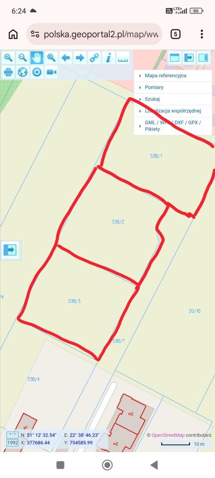 Działka budowlana Kalinówka, ul. Kasztanowa. Zdjęcie 1