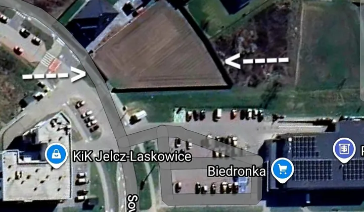 Działka budowlana Jelcz-Laskowice Centrum, ul. Sowia