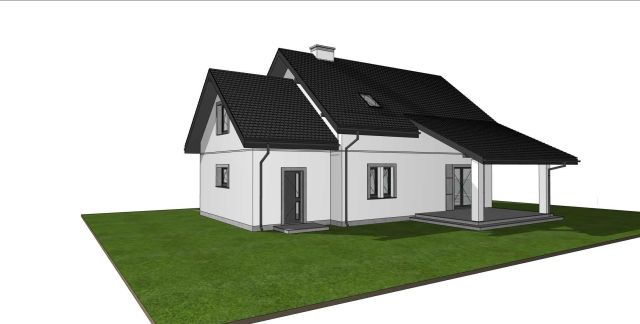 dom szeregowy Skalbmierz, ul. Wincentego Witosa. Zdjęcie 1