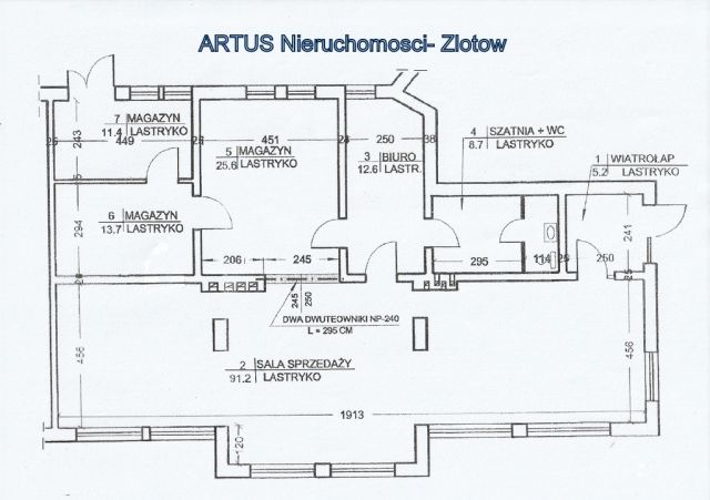 Nieruchomość komercyjna Złotów, ul. Wojska Polskiego. Zdjęcie 2