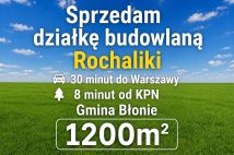Działka budowlana Rochaliki. Zdjęcie 1
