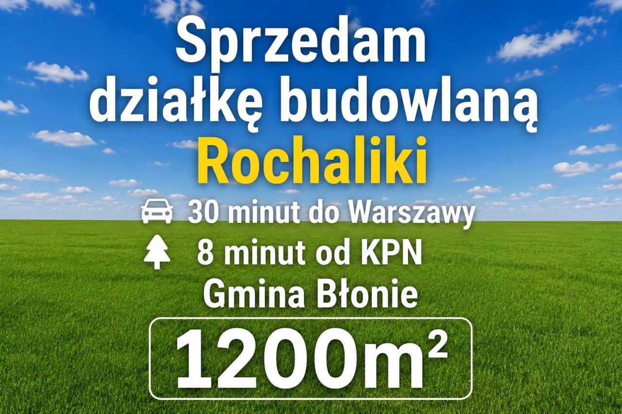 Działka budowlana Rochaliki. Zdjęcie 2
