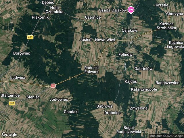 Działka budowlana Raducki Folwark. Zdjęcie 1