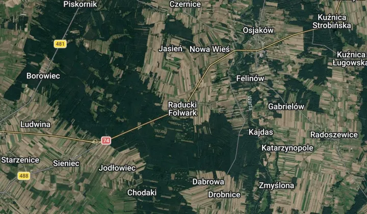 Działka budowlana Raducki Folwark