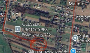 Działka budowlana Malinie Frankówka