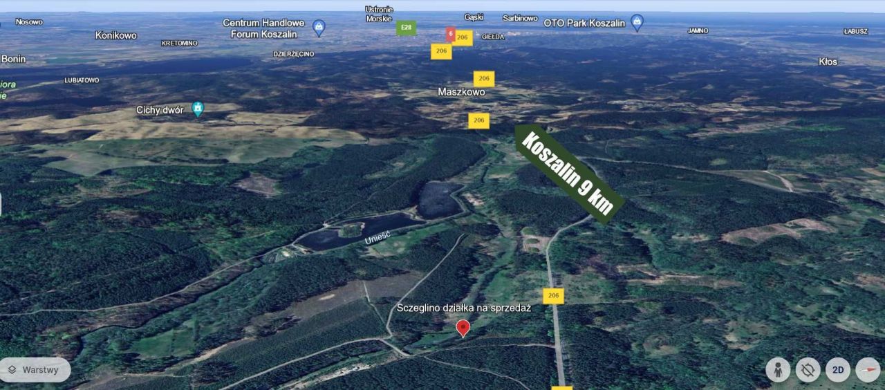 Działka rolna Koszalin. Zdjęcie 5