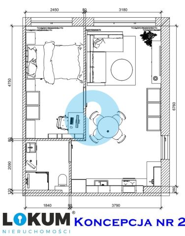 Mieszkanie 2-pokojowe Kielce Herby. Zdjęcie 20