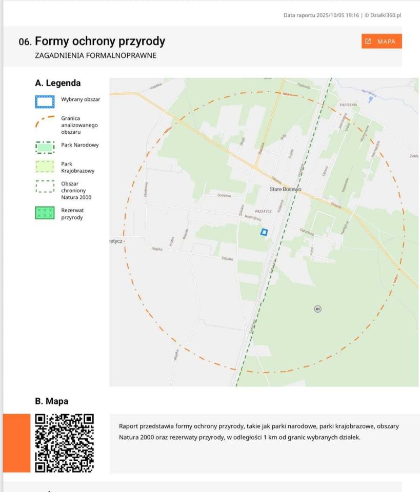 Działka budowlana Stare Bosewo. Zdjęcie 7