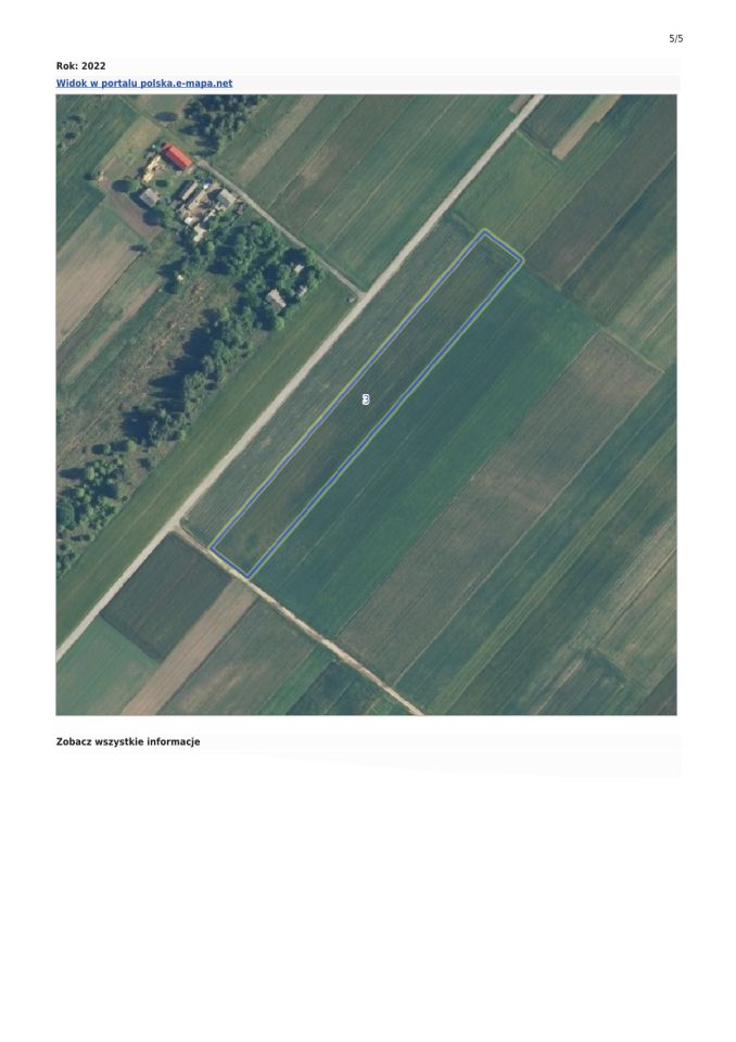 Działka rolna Zagrody Łukowieckie. Zdjęcie 5