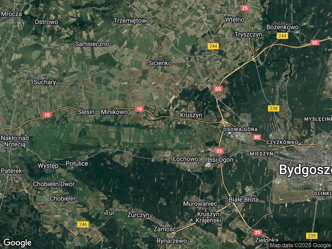 Działka rolna Zielonczyn, ul. Łąkowa