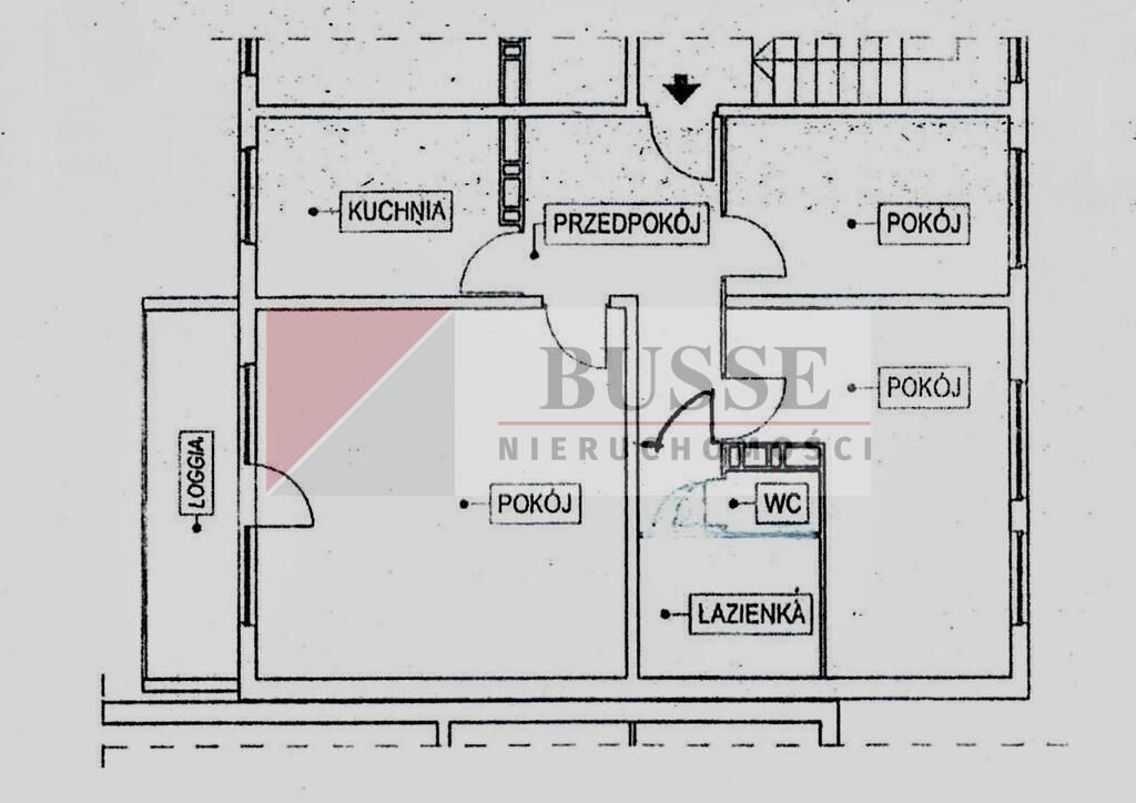 Mieszkanie 3-pokojowe Szczecin Gumieńce, ul. Hrubieszowska. Zdjęcie 23