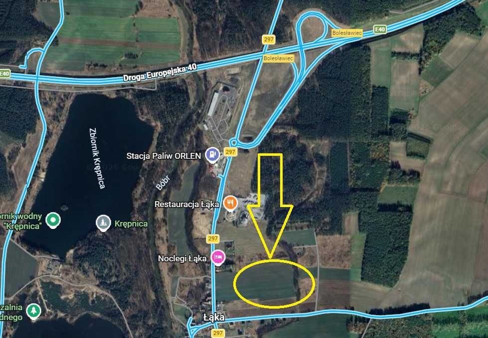 Działka inwestycyjna Łąka. Zdjęcie 3