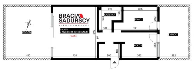 Mieszkanie 3-pokojowe Kraków Podgórze Duchackie, ul. Cechowa. Zdjęcie 40