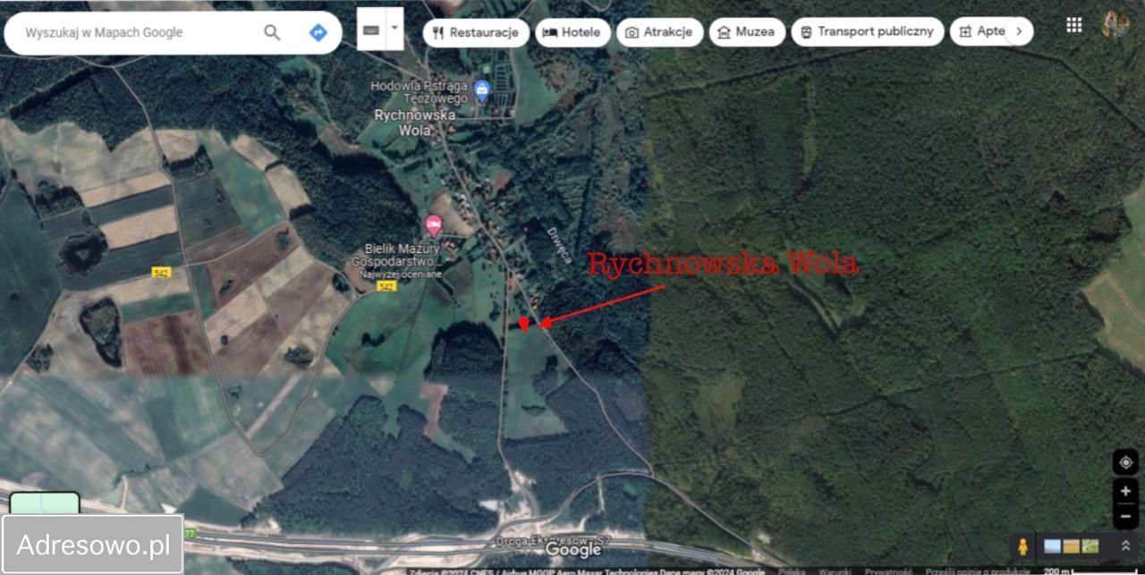 Działka budowlana Rychnowska Wola. Zdjęcie 7