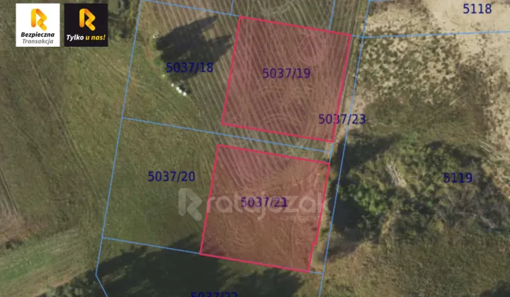Działka budowlana Gdynia Chwarzno-Wiczlino, ul. Kazimierza Małkowskiego