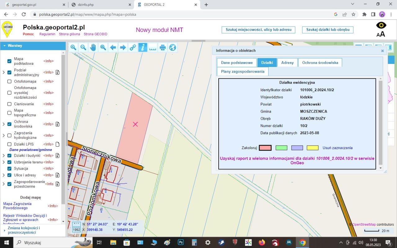 Działka rolna Raków Duży, ul. Słonecznikowa. Zdjęcie 2