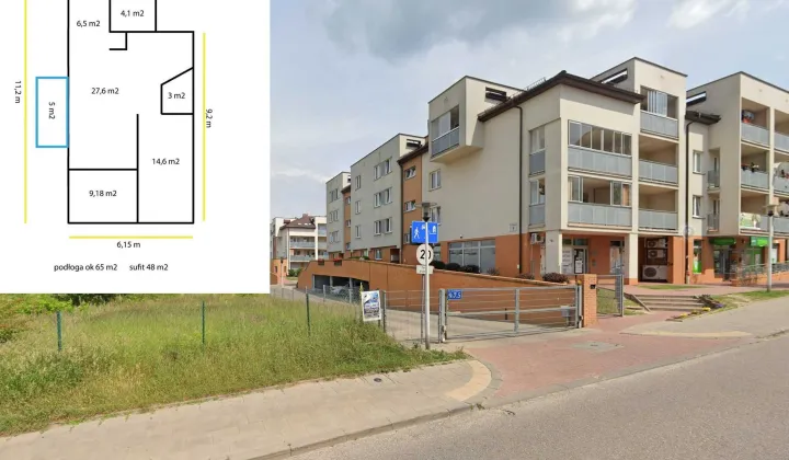 Mieszkanie 3-pokojowe Białystok Nowe Miasto, ul. Transportowa